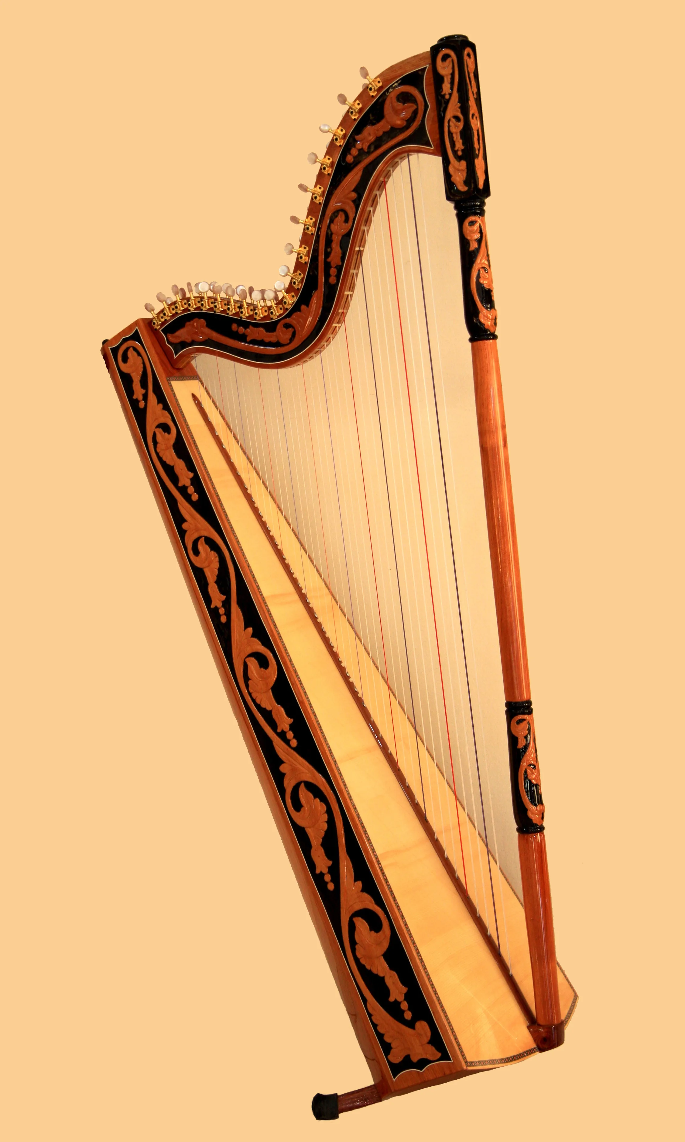 A Paraguayan harp